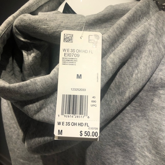Grey Adidas Sweatshirt NWT - Picture 8 of 8